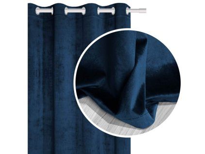 Perdea de catifea Velvet alabaster 140x250