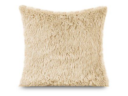 Husă de pernă 40x40 Furry - bej