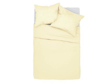 Linjerie de pat din bumbak Klarisa - crem