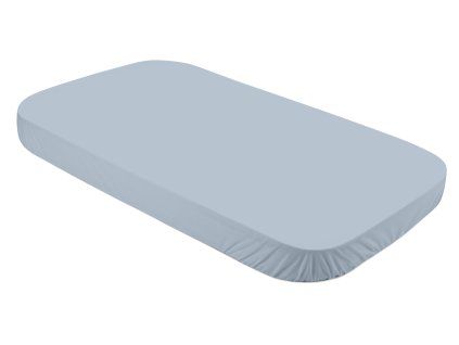 Cearșaf de bunmac 73x122 pentru pătuț 7 în 1 - blue