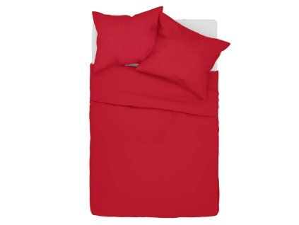 Linjerie de pat din bumbak Klarisa - red