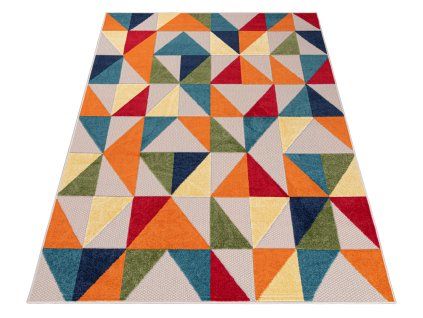Covor colorat cu model Gatto