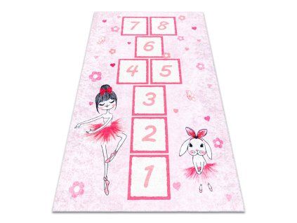 Covor Ballerină pentru fete în camera children.