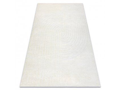 Covor geometric crem Mode