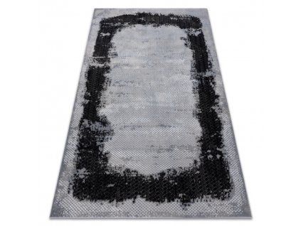 Covor structurat negru-gri Core
