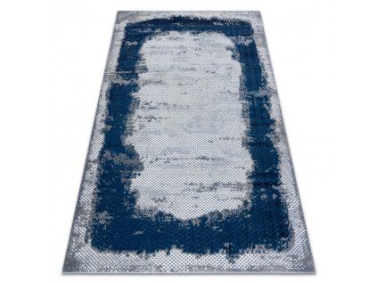 Covor texturat albastru-gri Core