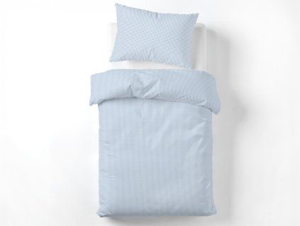Lenjerie de pat Soft Grid Blue
