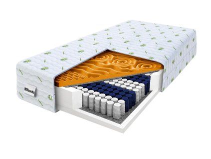 Saltea cu arcuri împachetate Zeus premium