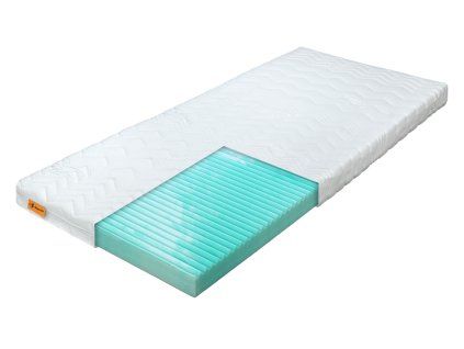 Saltea pentru copii din spumă Baby Green