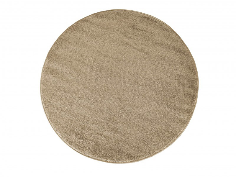 DY DY Covor rotund bej Lora Dimensiuni: 160x160 cm