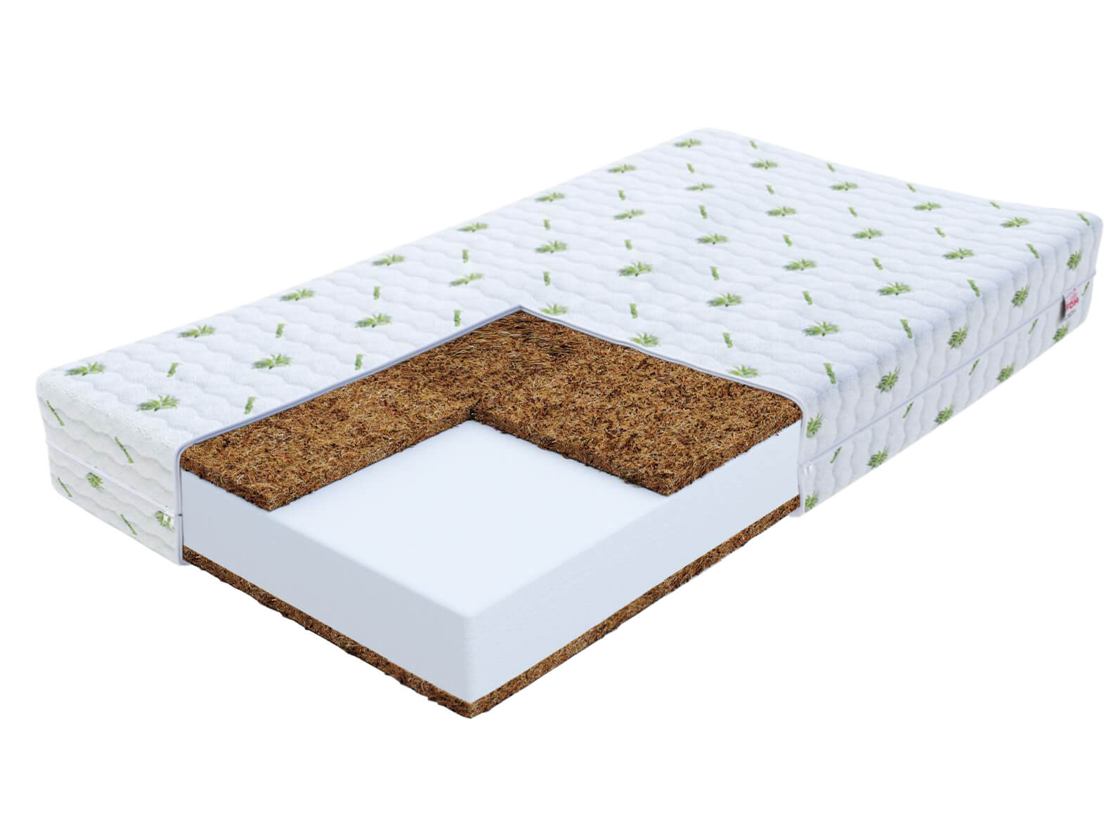 Wilsondo Wilsondo Saltea pentru copii din spumă Rudy 10 cu cocos 140x200