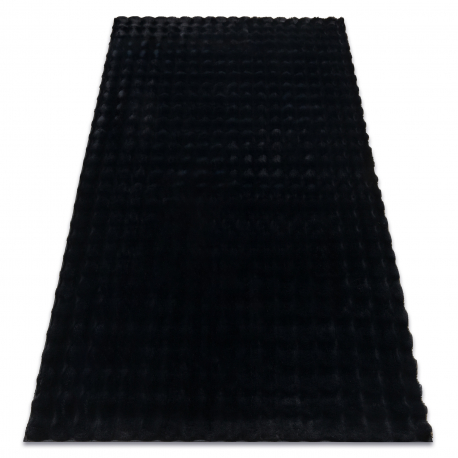 DW DW Covor negru Bubble 3D Dimensiuni: 80x150 cm