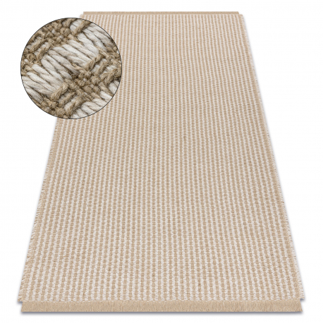 DW DW Covor crem din iută Jute Línie Dimensiuni: 160x220 cm