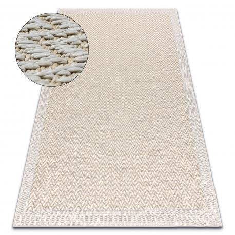 DW DW Covor dreptunghiular crem Origi 2 Dimensiuni: 155x220 cm