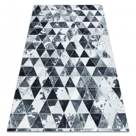 DW DW Covor patchwork cu model gri închis Dimensiuni: 160x230 cm