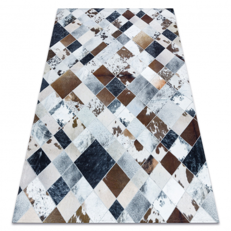 DW DW Covor patchwork bej-maro André Dimensiuni: 160x230 cm