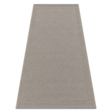 DW DW Covor dreptunghiular bej din lână Villa 1 Dimensiuni: 80x150 cm