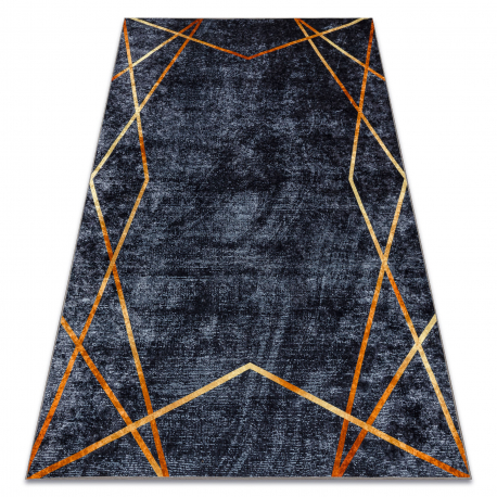 DW DW Covor geometric gri-negru Miro Dimensiuni: 160x220 cm