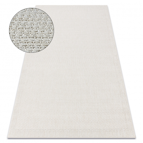 DW DW Covor crem cu șnur Origi Dimensiuni: 155x220 cm