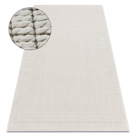 DW DW Covor dreptunghiular gri-crem Origi Dimensiuni: 155x220 cm