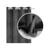 Perdea de catifea Velvet graphite 140x250