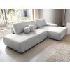 Set de perne rotunde de design - gri pe canapeaua Bouli O în interior.