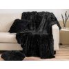Blanket Furry - negru