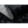 Covor negru Bubble 3D