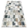 Covor patchwork André în nuanțe de gri-bej