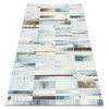 Covor patchwork gri-bej