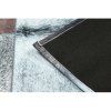 Covor dreptunghiular patchwork gri-negru