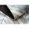 Covor patchwork gri-bej