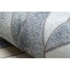 Covor patchwork gri-bej