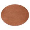 Covor rotund terracotta Softy