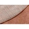 Covor rotund terracotta Softy