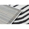 Covor geometric crem-negru Mode
