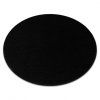 Covor rotund negru Softy