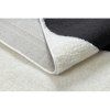 Covor abstract crem-negru Mode