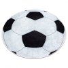Covor antiderapant alb-negru Junior