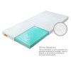 Husa Silver pe salteaua Baby Green