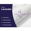 Saltea cu arcuri individuale și cocos Dax 180x200x24 - husă Lavender